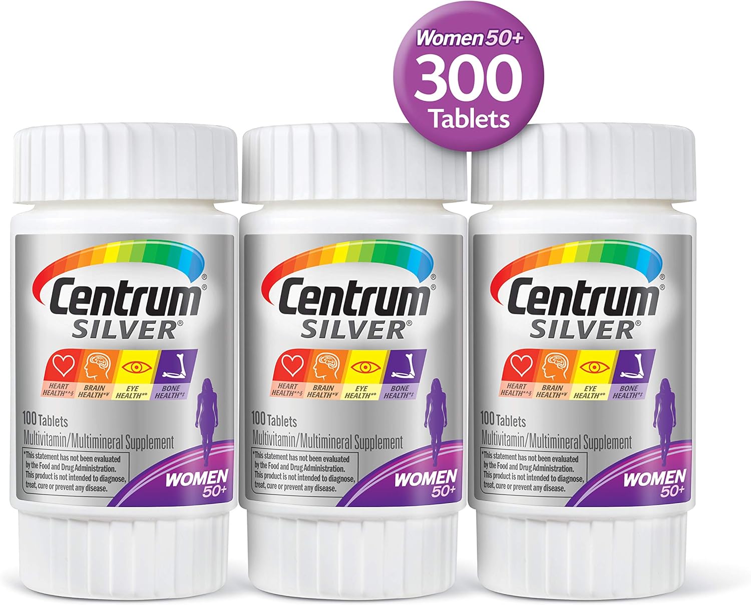 centrum silver women (triple pack of 100-300 ta