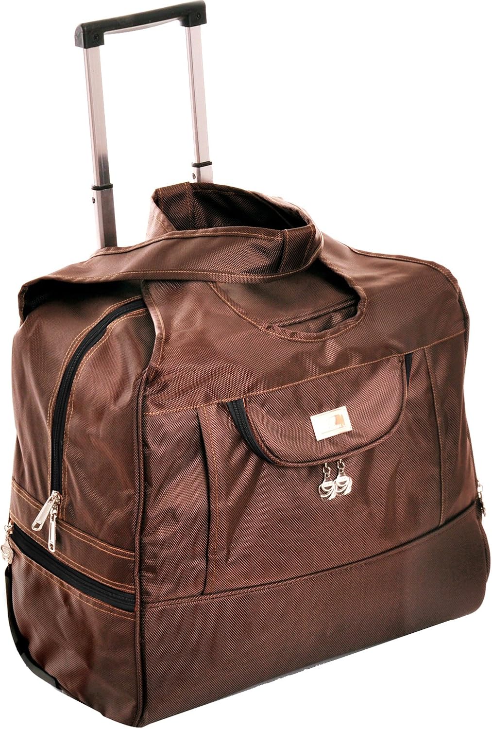 aoteni奥特尼 时尚女士韩版两用旅行包(咖啡色)