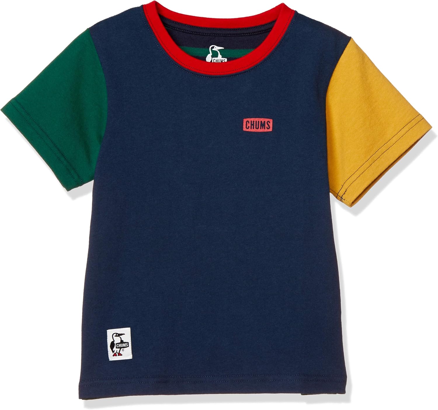 [洽洽鸟] 儿童t恤 kids booby logo t-shirt white-h/gray 日本 l