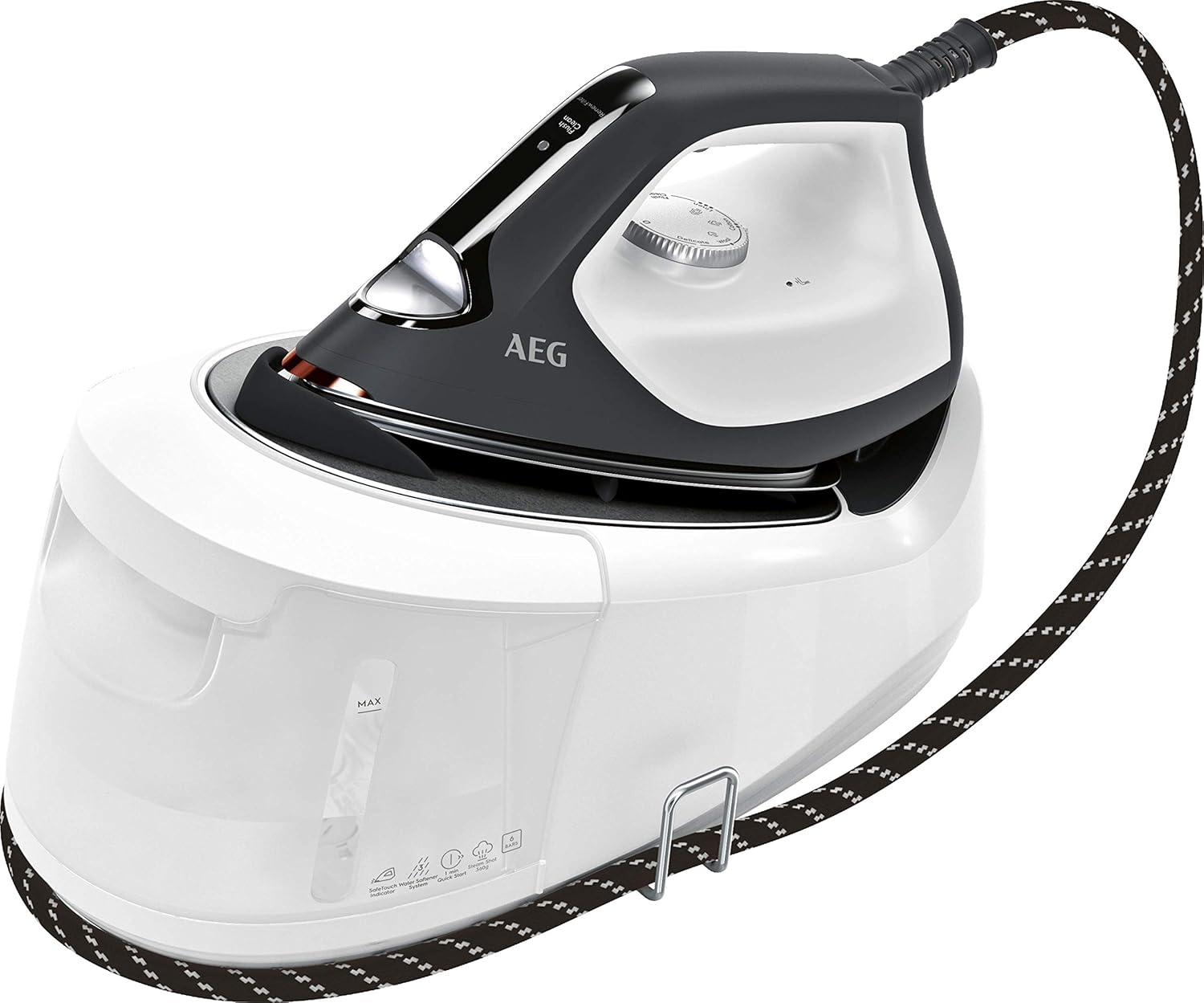 aeg 950008650 蒸汽熨斗 1.2 升 灰色 白色