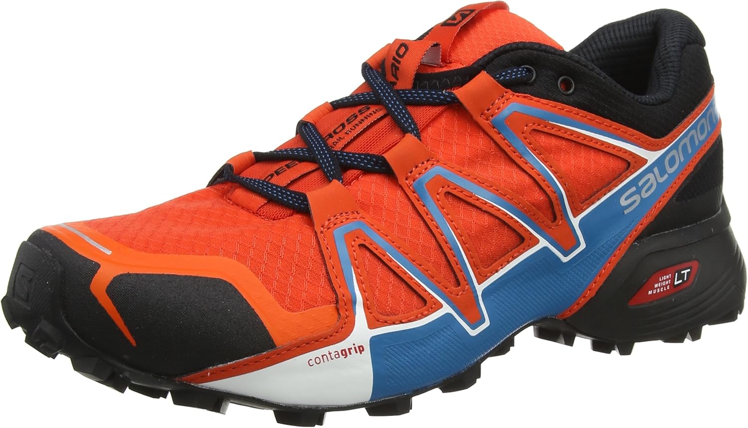 salomon 男式 speedcross vario 2越野跑鞋