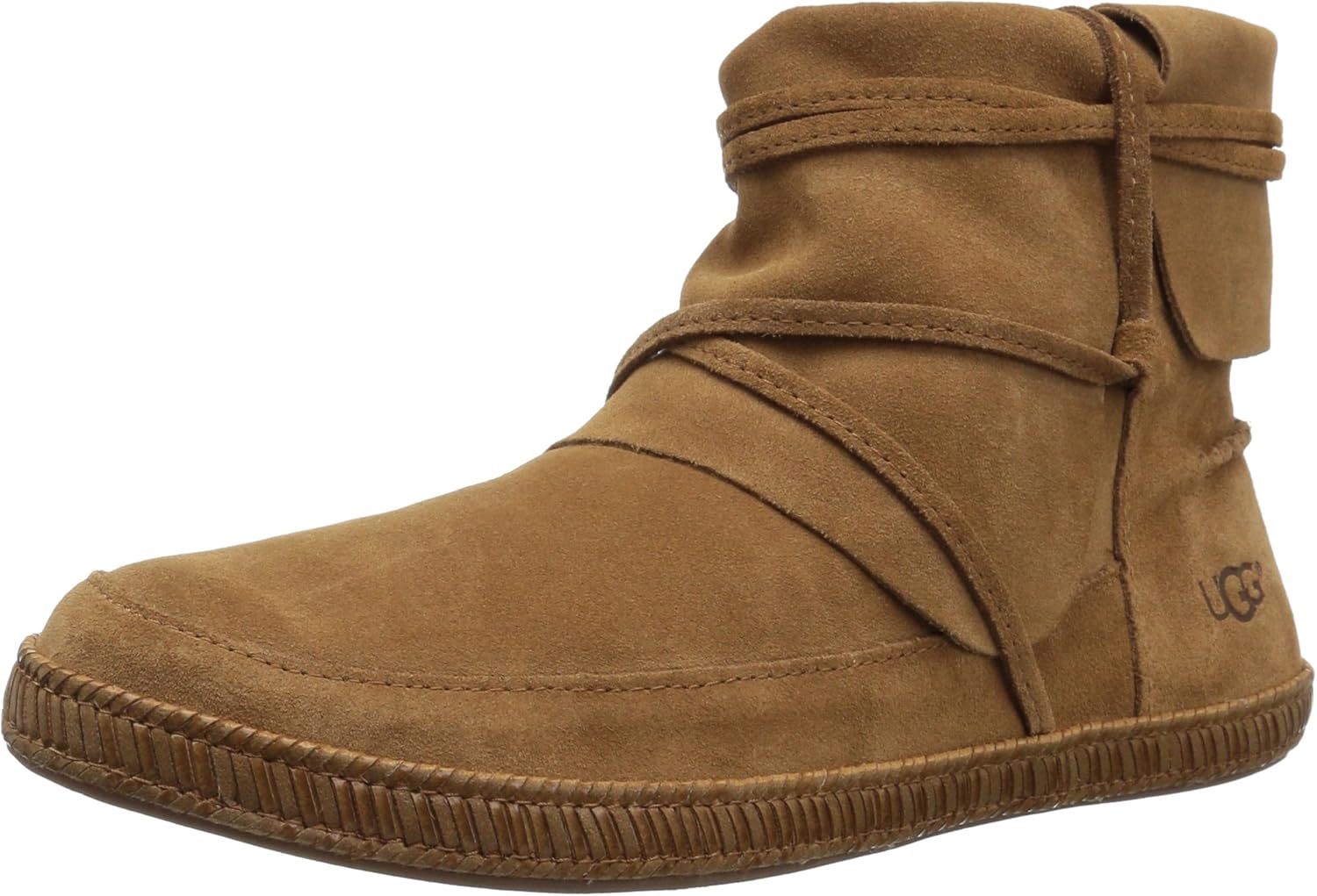 ugg 女式 reid 冬季靴子 栗色 7 b(m) us