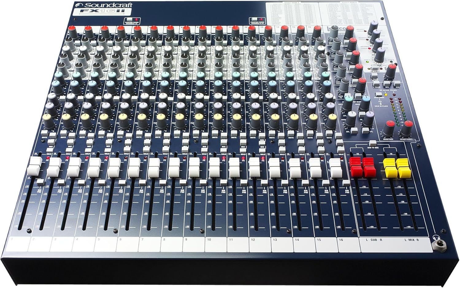 soundcraft 混音器 - 未供电 (fx16i)