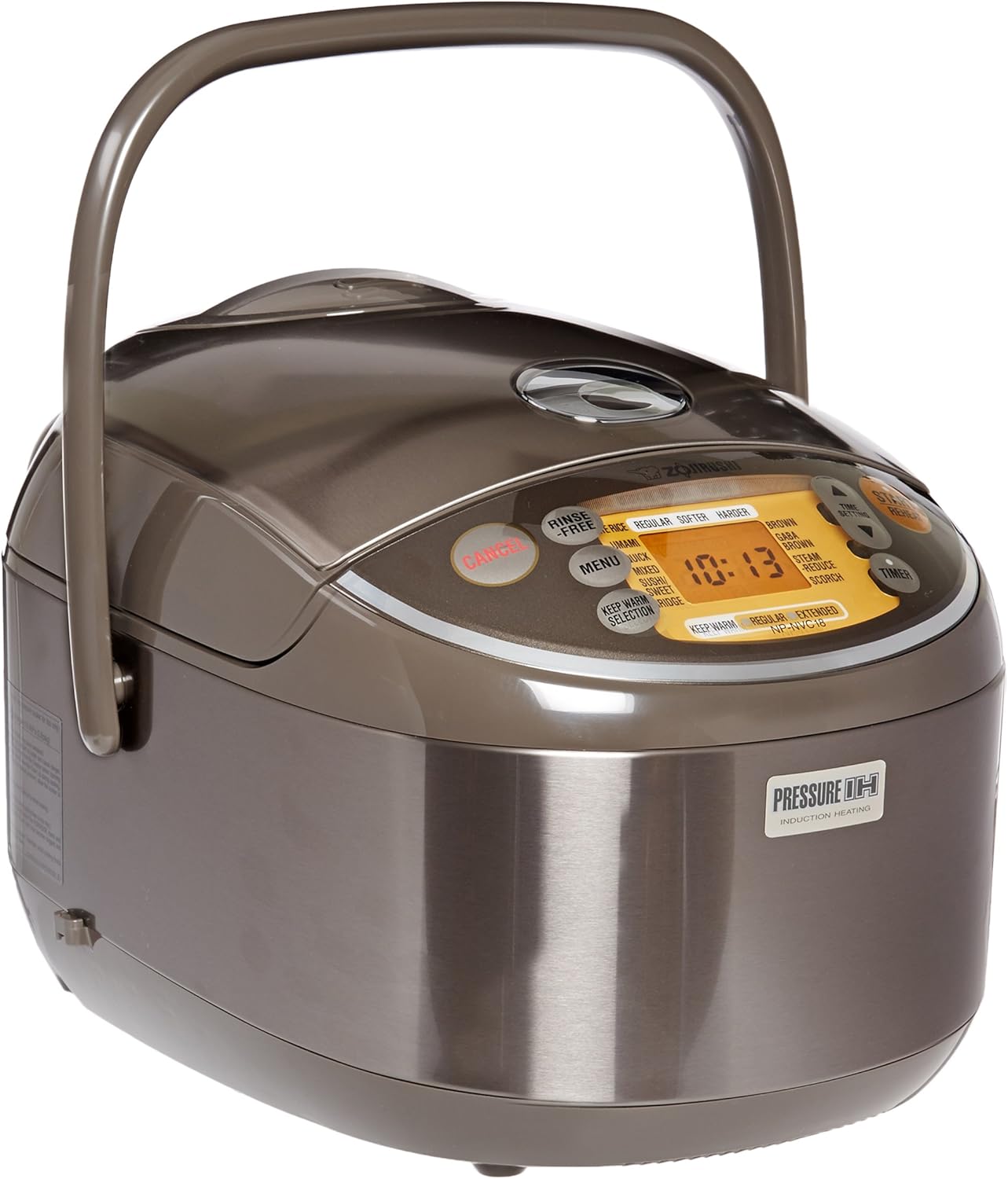 zojirushi induction heating pressure rice cooker & warmer 1.