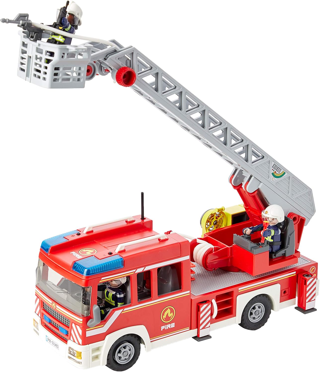 playmobil 摩比世界 9463 玩具 消防员 带折叠云梯消防车