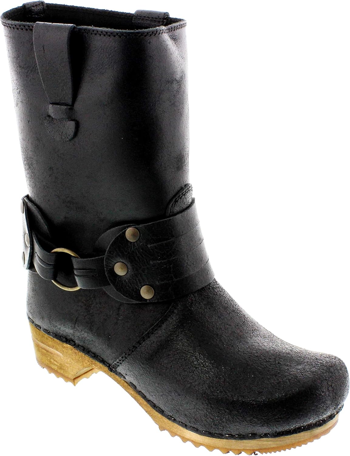 sanita mohawk 木制复古皮靴-鞋靴-亚马逊中国-海外购 美亚直邮