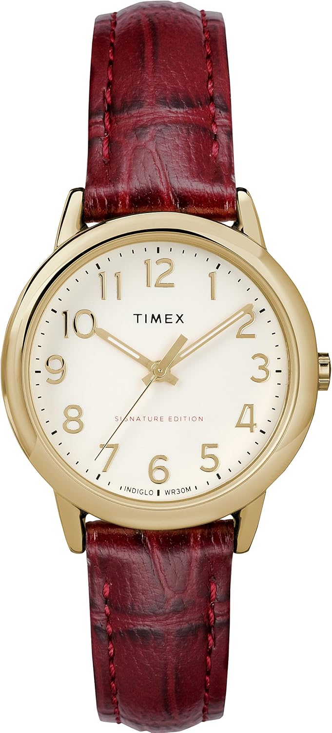 timextw2r65400 analog genuine-leather 棕色 tw2r65400 watches