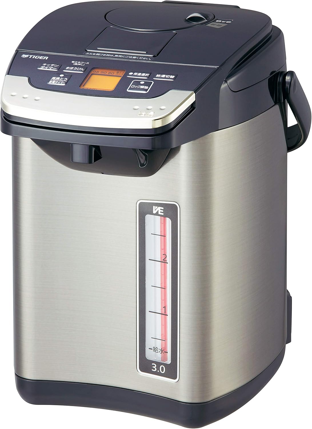 tiger 虎牌 电热水壶 3l 无蒸汽 接电 ve 保温 pig-s300-k