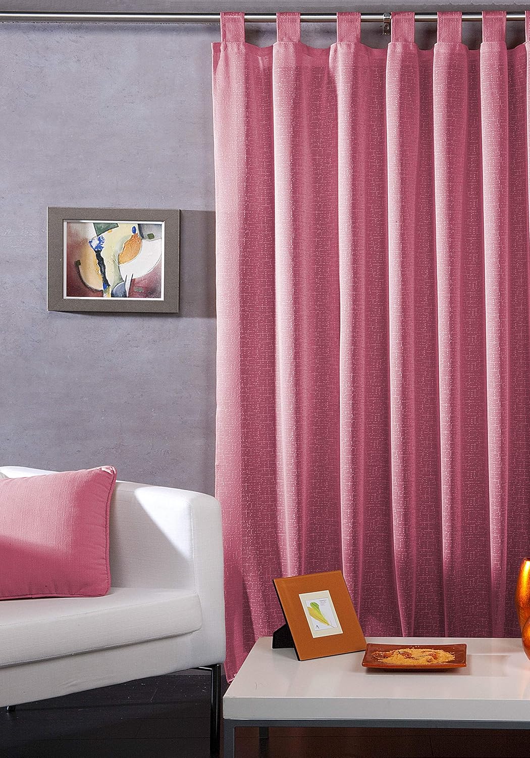 export trading rachel 窗帘,紫红色,140 x 265 厘米