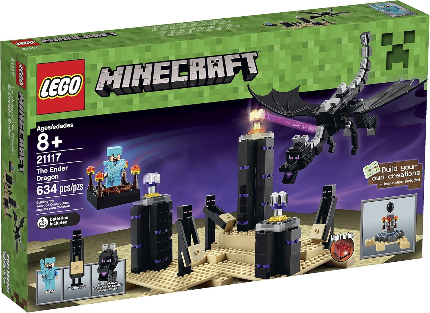 lego minecraft 21117 the ender dragon