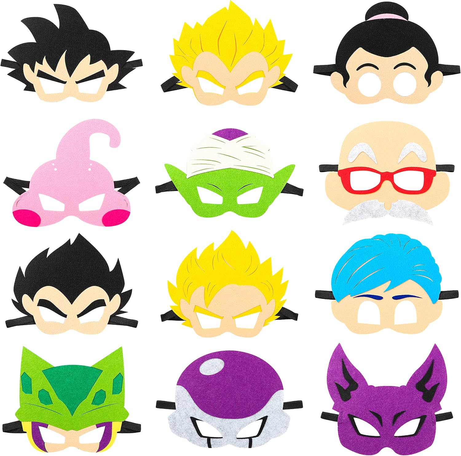 带松紧带的面具包括*赛亚人悟空大师罗西