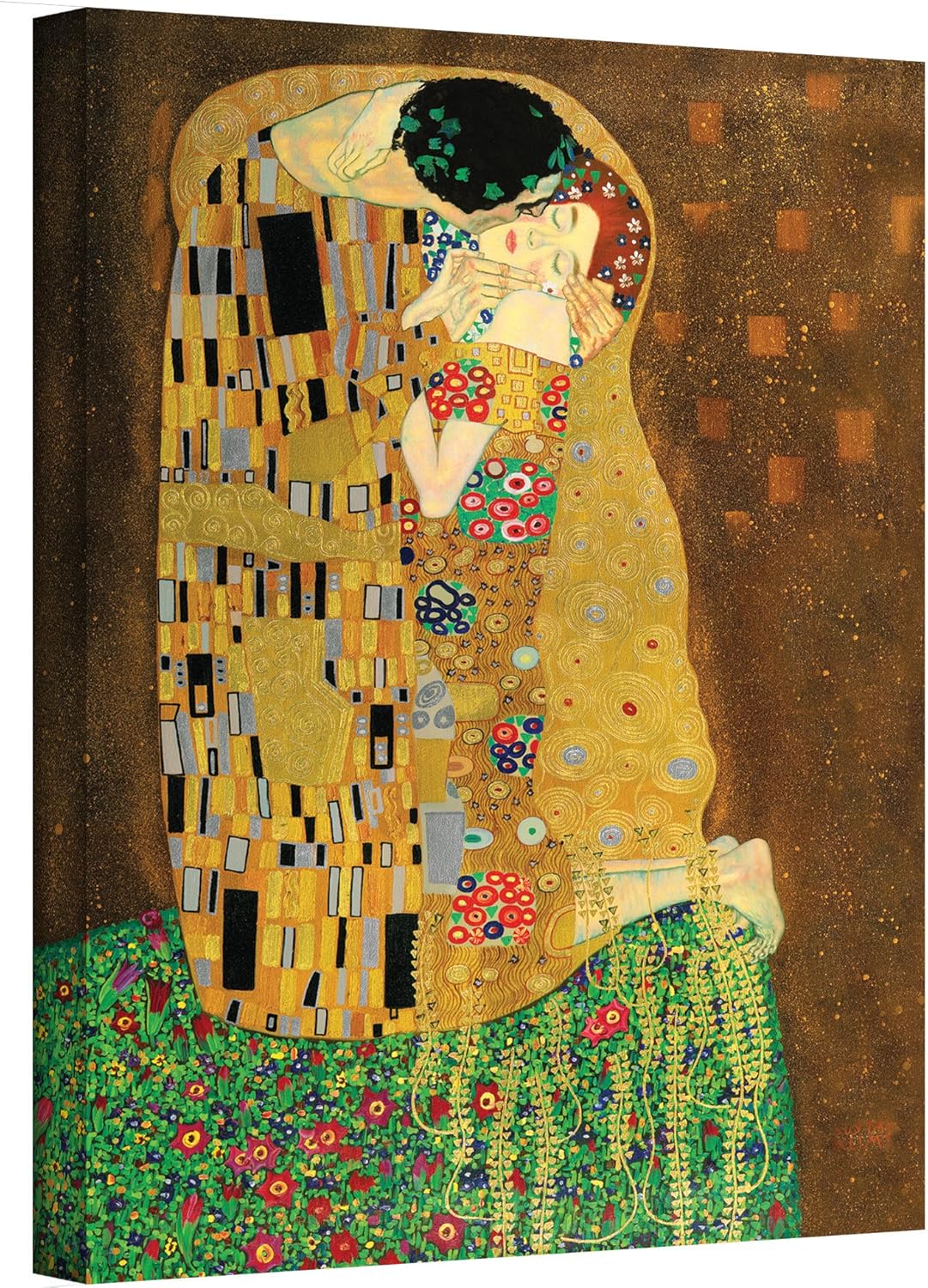 art wall 20 by 24-inch the kiss by gustav klimt gallery wrapped