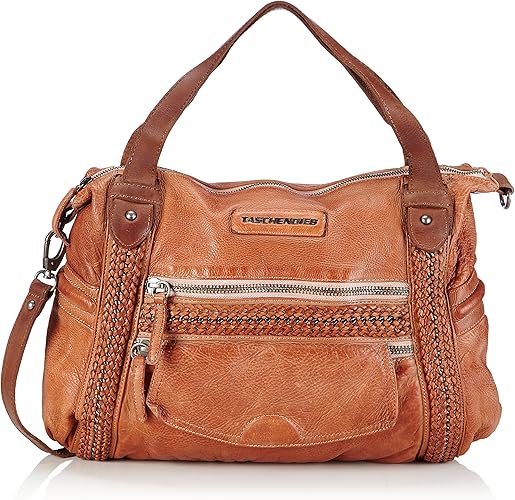 Taschendieb Td0554a 女式手提包brown Anthracite 37x33x10 Cm B X H X T 鞋靴 亚马逊中国